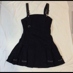 Mortal Instruments black pleated Dress sz Large